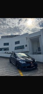 RENTHUB CAR RENTAL HONDA CIVIC FD SPORTY LOUD MALAYSIA ENTRY VEP READY P-PLATE WELCOME NO DEPOSIT REQUIRED