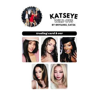 WTS katseye wild trading card pc