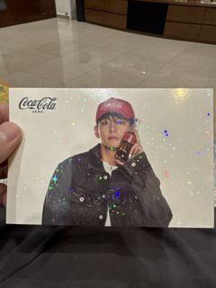 Coca-Cola Zero Photocard with K-Pop Idol