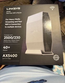 Linksys E9450 WiFi 6 Router AX5400