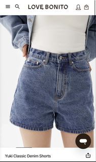 Love Bonito Yuki Classic Denim Shorts size 23