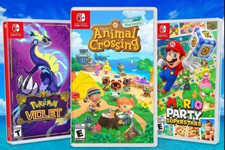 MANY Nintendo Switch Games Pokemon Violet, Animal Crossing, Mario Party