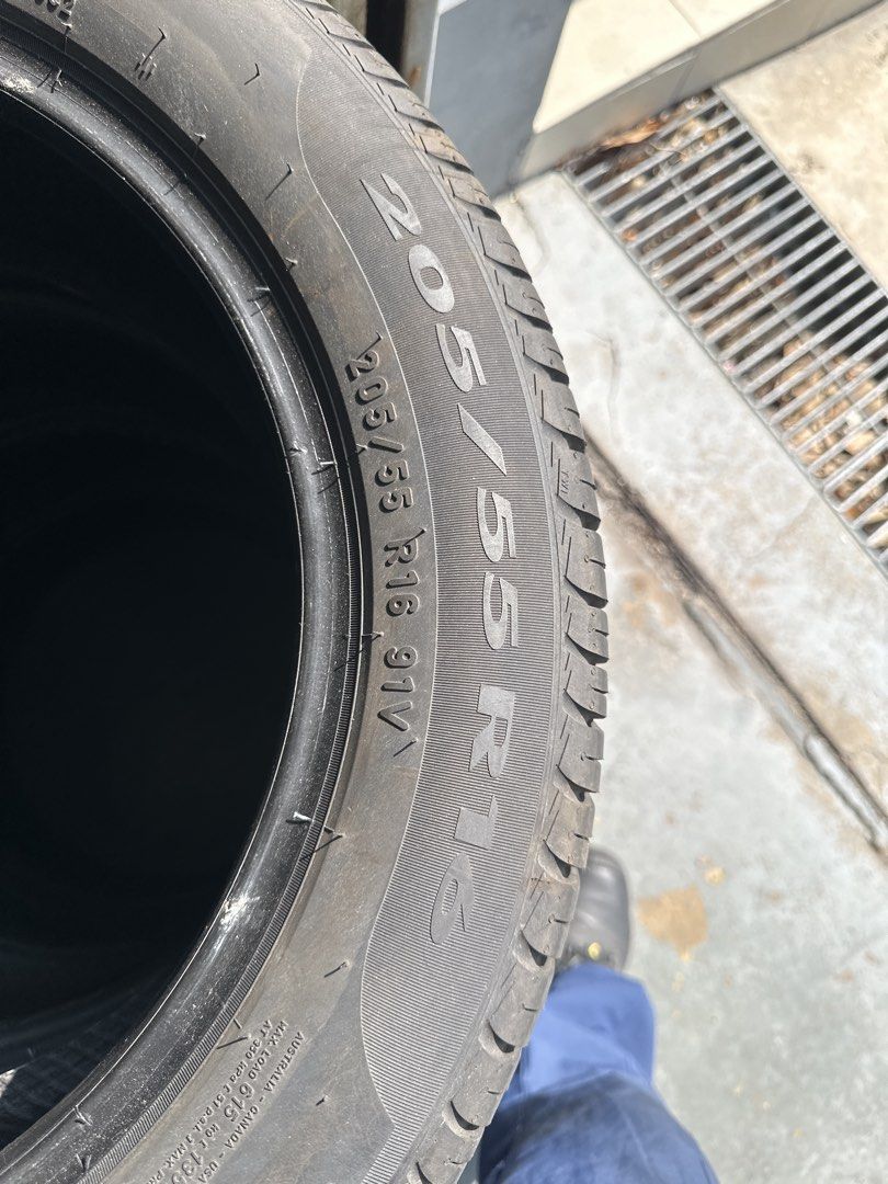 pirelli P6 205/55/16 (Category: Used Tyres) located in Singapore. Submitted by November_ (Listing ID 1456792846, Image 3). Description: 85% tyres 1pcs $30 Including install i have 2pcs only .