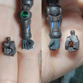 RG Exia Repair IV 4 Gundam Manipulator Hand Replacement Parts R4 Better Proportion Poses Bye Oversized