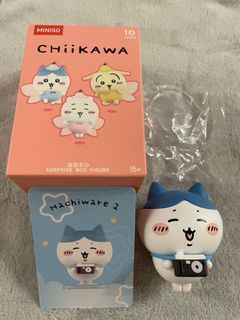 wtt hachiware chiikawa miniso blind box