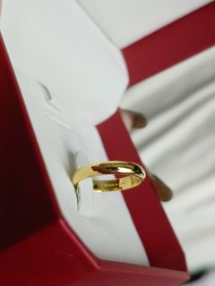 4.37g CTF CHOW TAI FOOK 24K GOLD RING SIZE 11
