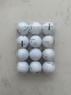 TaylorMade Golf Balls in Near-Mint Condition (Pack of 12)