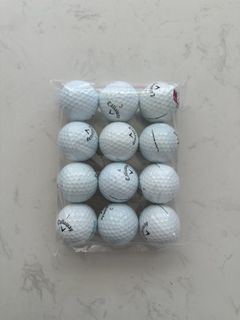 Callaway Chrome Soft/Tour Golf Balls in Lightly Used Condition (Pack of 12)