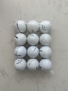 Callaway Golf Balls in Lightly Used Condition (Pack of 12)