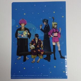 Gintama Sanrio collaboration Kiheitai x Goropikadon Double-Side Mini File - Takasugi
