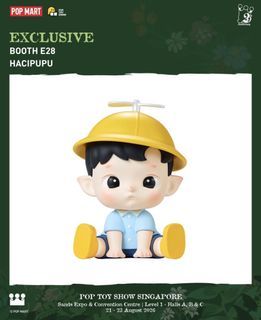 [HTB Fee $50] PTS26 BNIB Sealed Authentic POPMART Exclusive HACIPUPU Where we meet Boy