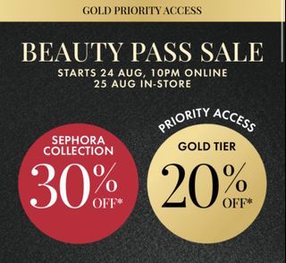 HTB sephora 20% sale no min spend + free shipping