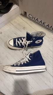 Navy Converse High Top Sneakers