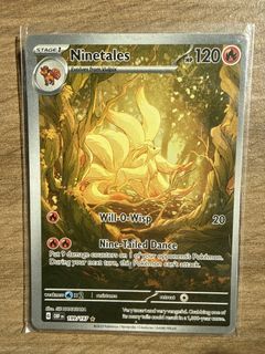 Ninetales 199/197 Obsidian Flames card