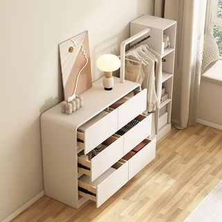 Storage Cabinet, Free Delivery, Footboard Cabinet,Clothes Rack, Chest of Drawers,  Bedroom Cabinet, Clothes Storage Cabinet, Storage Cabinet, Living Room Cabinet, Cabinet, Small Apartment, Storage Compartments