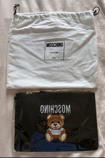 Authentic Moschino Couture Bear Clutch