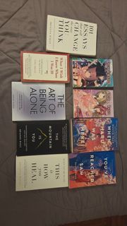 Collection of Self-Help and Fiction Books by Brianna Wiest, Dustin Thao