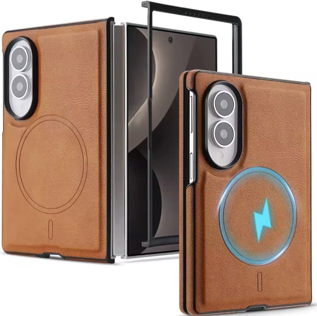 For MagSafe Wireless Charging Shockproof Phone Case For Samsung Galaxy Z Fold 8 Ultra 7 6 5 4 Premium PU Leather Magnetic Cover (Category: Cases & Sleeves) located in Singapore. Submitted by energic88 (Listing ID 1457211773, Image 8). Description: .