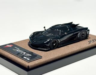 Guo Model 1/64 Koenigsegg Jesko Absolut in Jet Black