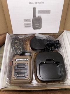 MOTOROLA Walkie Talkie Two-Way Radio - 10km Long Range Communication | IP54 Waterproof & Dustproof for 72H Endurance