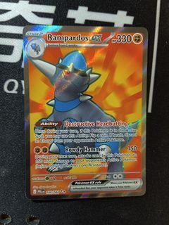 Rampardos ex 100/084 PBL card