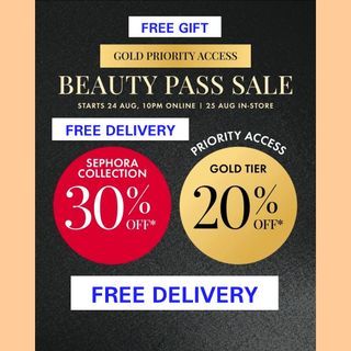 Sephora 20% off gold tier sephora spree august 2026 sale group order no commission dior huda beauty rare beauty benefit fenty beauty lancome sponge moisturizer foundation concealer masque shampoo hair mask body cream sol de janeiro tarte