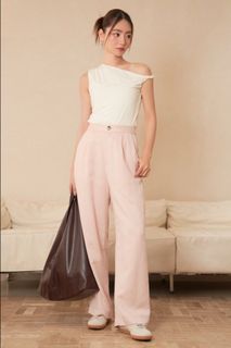 The Closet Lover TCL Louis Pants in Pink (Also available in ash grey)