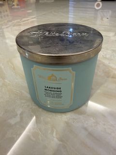 White Barn Lakeside Morning 3-Wick Scented Candle