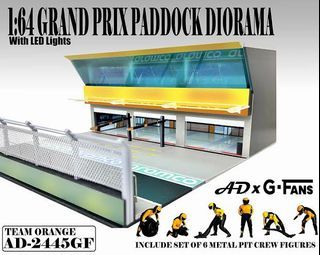 American Diorama Grand Prix Paddock x G-Fans