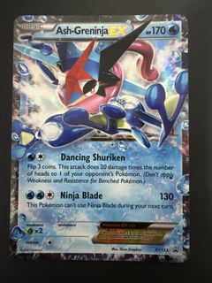 Ash-Greninja EX XY133 card
