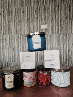 Bath & Body Works, White Barn, and other Scented Candles