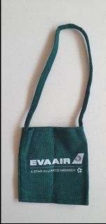 EVA AIR A STAR ALLIANCE MEMBER Green Bottle cup carrier