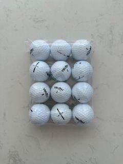 Honma Golf Balls in Lightly Used Condition (Pack of 12)