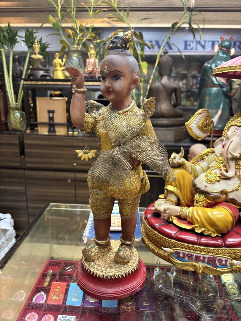 Kumanthong (Category: Vintage Collectibles) located in Singapore. Submitted by ivanngsiam (Listing ID 1457417173, Image 4). Description: Old school Kumanthong height 19 inch. Enquires welcome..