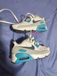 Nike Air Max 90 Kids' Sneakers White Teal Red