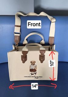 TTWN & BEAR Canvas Tote Bag