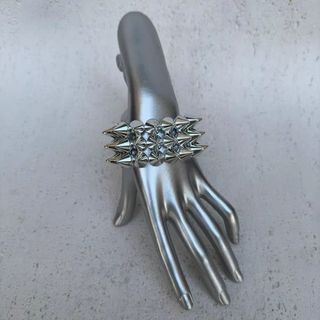 y2k/punk spiked bracelet bangle