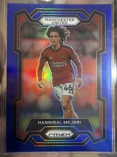 Hannibal Mejbri 140/299 Panini Prizm Premier League Soccer card