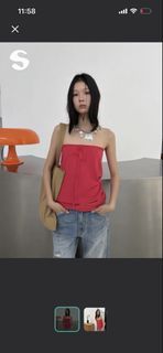 Sleep At 11 - Tube Top (Brown)