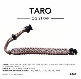 The Weaving Waves OG strap in Taro