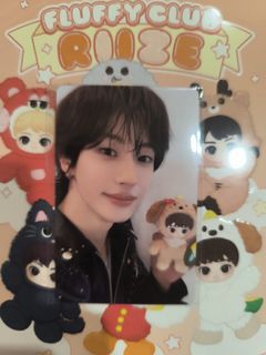 WTS Riize Fluffy Club Vinyl Plush Pendant secret