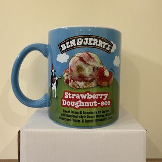 Ben & Jerry's Strawberry Doughnut-eee Ice Cream Mug