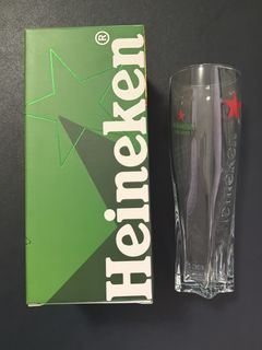 Heineken Beer Glass (Original Box) Drink Cup Mug Pint