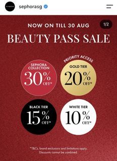 [Help You Buy] Sephora Sale up to 50% off discount!