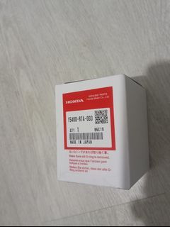 Honda genuine oil filter