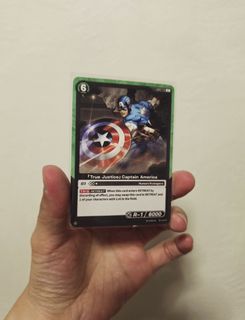 Marvel TCG Hero Rush Vol 1 BP01-119 True Justice Captain America R Rare