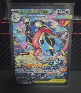 Mega Greninja ex 116/086 Chaos Rising card