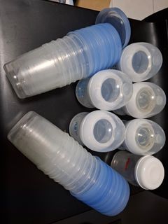 Pigeon Avent Baby Bottles and Storage Cups