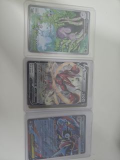 Sliggoo, Scizor V, Mega Greninja EX AR, RR, RR card