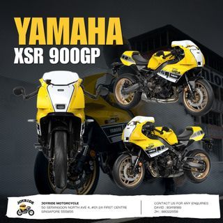 YAMAHA XSR 900GP | XSR 900 | LEGEND YELLOW | KING KENNY ROBERTS | GP